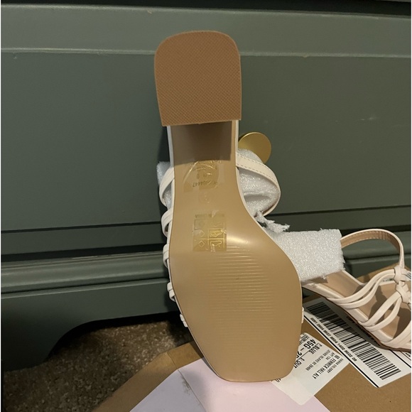 Express x Journee Off White Strappy Heel - Picture 4 of 5